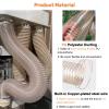 Flexible PU Dust Collection Vacuum Hose, 25–600 mm view 2