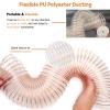 Flexible PU Dust Collection Vacuum Hose, 25–600 mm view 3
