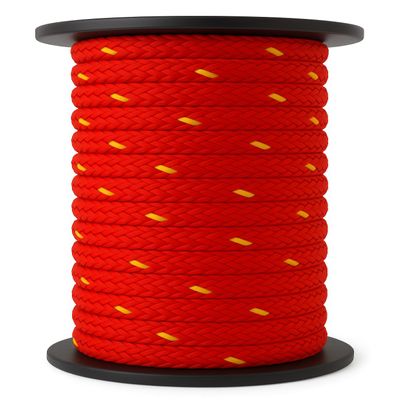 Polypropylene Rope 2 16 mm - 25 100 m - Outdoor Braided Utility Rope for Camping, Mooring and Boats (100, 12 mm)