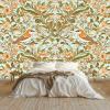 3D Non-Woven Photo Wallpaper with Plants, Flowers and Animals, Green, 300 x 210 cm view 3