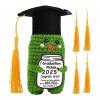 Handcrafted Knitted Cucumber with Pom Poms view 1