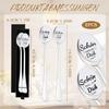2-Piece Engraved Coffee Spoons view 2