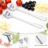 2-Piece Engraved Coffee Spoons view 3