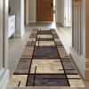 Non-Slip Hallway Runner Rug, Washable Kitchen Runner, 110 x 140 cm view 1