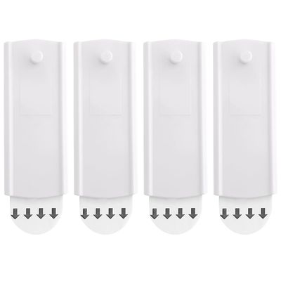 4 Pack Picture Hooks with Adhesive Strips