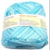 Summer Knitting Yarn in Mercerized Cotton 50g (006 Turquoise Print) view 1