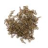 200pcs Alloy Screw Pins for Jewelry Making - Antique Bronze view 1