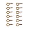 200pcs Alloy Screw Pins for Jewelry Making - Antique Bronze view 4
