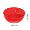 Chip and Dip Bowls - Stackable Serving Dish with Divider view 4
