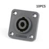 4-Pin Speakon Connectors for Mixers and Speakers, 10-Pack view 4