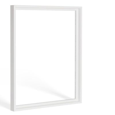 Haak Lico Shadow Gap Frame 30 x 120 cm, White Matte, DIY Kit