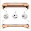 Haak Lico Shadow Gap Frame 30 x 120 cm, White Matte, DIY Kit view 2