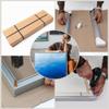 Haak Lico Shadow Gap Frame 30 x 120 cm, White Matte, DIY Kit view 3