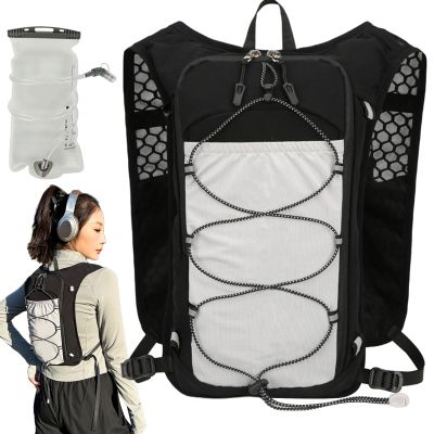 Hydration Backpack with Reflective Strips