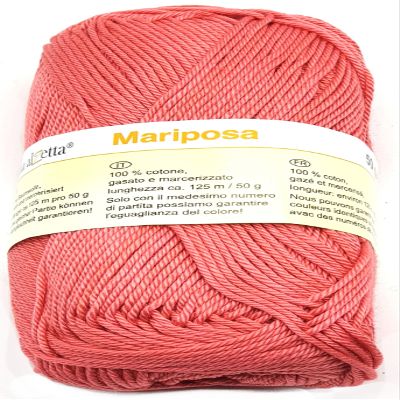 Summer Knitting Yarn in Mercerized Cotton 50g (026 Pink)