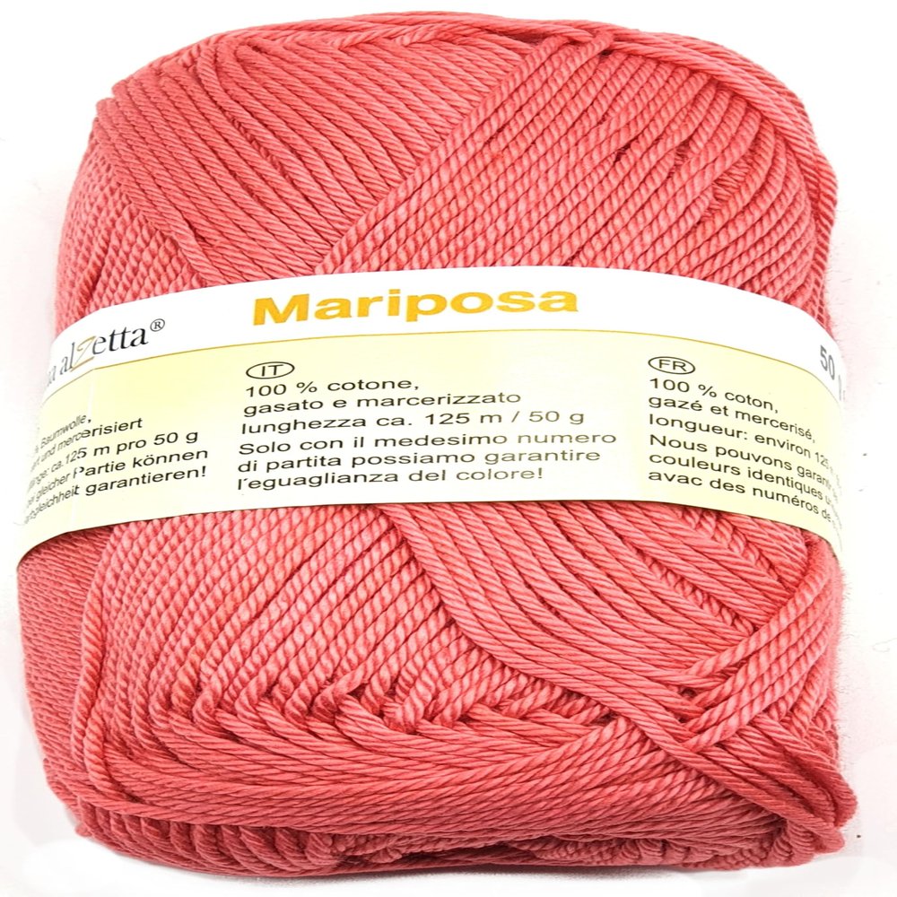 Summer Knitting Yarn in Mercerized Cotton 50g (026 Pink)