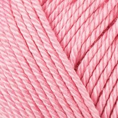 Summer Knitting Yarn in Fine Mercerized Cotton 50g (787 Light Pink)