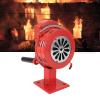Handheld Hand-Crank Siren Alarm, 110 dB, Red view 3