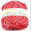 Summer Knitting Yarn in Mercerized Cotton 50g (016 Red Print) view 1