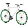 Fixed-Gear Bicycle 700C 59 cm - Black and Blue view 2