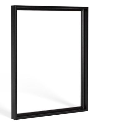 Lico Shadow-Gap Frame 90 x 180 cm, Matte Black, DIY Kit