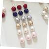 Veemoon 15 Pcs 8mm Round Resin and Plastic Beads in Assorted Colors view 3