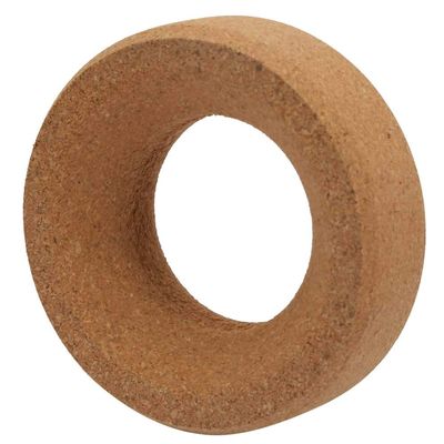 Wooden Round Flask Holder with Light Cork for 500 mL Round-Bottom Flasks