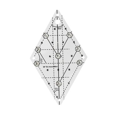 YiQinzcxg Multifunctional Acrylic Quilting Ruler