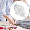 YiQinzcxg Multifunctional Acrylic Quilting Ruler view 2