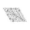 YiQinzcxg Multifunctional Acrylic Quilting Ruler view 4