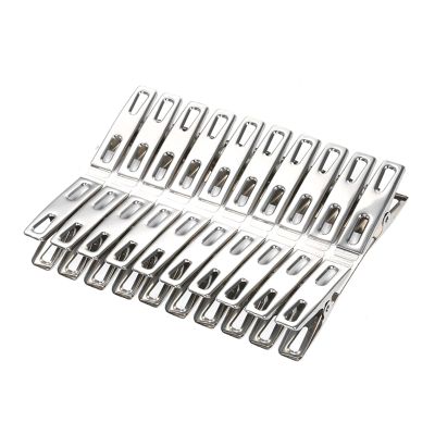 Stainless Steel Clothespins, 20 Pack