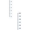QUARKZMAN 200 cm Self-Adhesive Transparent Workbench Ruler view 1