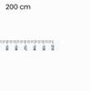 QUARKZMAN 200 cm Self-Adhesive Transparent Workbench Ruler view 3