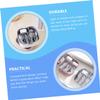 Cable Organizer for Data Cables with Lid, 6 Compartments, Desk view 4