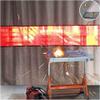 ININOSNP UV-Resistant Industrial Welding Curtain with Viewing Window, 10 x 2.5 m view 3
