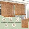 Generic Bamboo Roller Blind Outdoor view 2