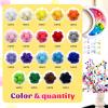 TOAOB 300 Pcs 15mm Colorful Pom Poms for Crafting view 3