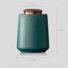 SDA287MZ Ceramic Tea Canister for Loose Tea, Dark Blue view 2