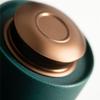 SDA287MZ Ceramic Tea Canister for Loose Tea, Dark Blue view 3