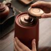 SDA287MZ Ceramic Tea Canister for Loose Tea, Dark Blue view 4