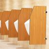 Urinal Privacy Screen, Wall-Mounted Urinal Divider for Men, Hotels, Schools, Kindergartens, Shopping Centers and Public Places (Size: view 2