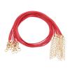 QUARKZMAN 20 Pcs Waxed Necklace Cord, 45cm x 1.5mm view 1