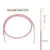 QUARKZMAN 10 Pack Waxed Necklace Cord, 45cm x 2mm view 2