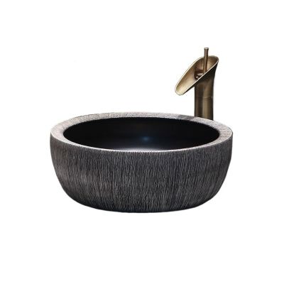 asdchZen Vintage Ceramic Countertop Bathroom Sink