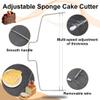 Cake Cutter, Stainless Steel Adjustable Layer Slicer, 32cm view 3