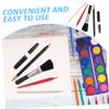 DOITOOL 4-Piece Scratch Art Tool Set with Wooden Pens and Metal Tips view 4
