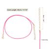 QUARKZMAN 10 Pack Waxed Necklace Cord, 45cm x 1.5mm view 2