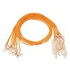 QUARKZMAN 10 Pack Waxed Necklace Cord, 45cm x 1.5mm view 1
