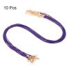 QUARKZMAN 10 Pack Waxed Necklace Cord, 45cm x 2mm view 3