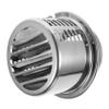 jojofuny 100 mm Stainless Steel Range Hood Vent Cover with Grille view 1